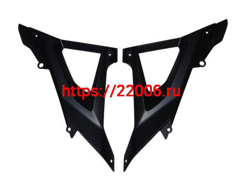 Облицовка двигателя HIRO 250 верхняя (T2BK010401A00115+T2BK010402A00116)