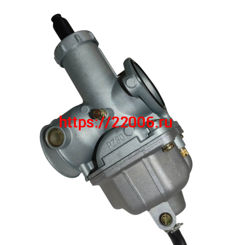 Карбюратор PZ30 250/200 см3 CB/CG трицикл Аякс, ATV 200/250см3 под тросик фото 3