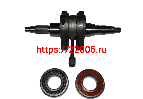 Коленвал СВ250 см3 Zongshen ZS 177MM-2 (+ 2 подшипника) (1320B-MZ30-0001) Коленвал СВ250 см3 Zongshen ZS 177MM-2 (+ 2 подшипника) (1320B-MZ30-0001)