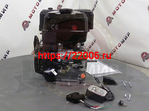 Двигатель LIFAN 16 л.с. KP420E (вал d25 мм) ЭЛ.СТАРТЕР, с катушкой освещения 12В 7А 84Вт фото 4 Двигатель LIFAN 16 л.с. KP420E (вал d25 мм) ЭЛ.СТАРТЕР, с катушкой освещения 12В 7А 84Вт фото 4