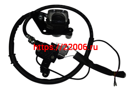 Гидравлика передняя в сборе скутер QUANTUM (046)