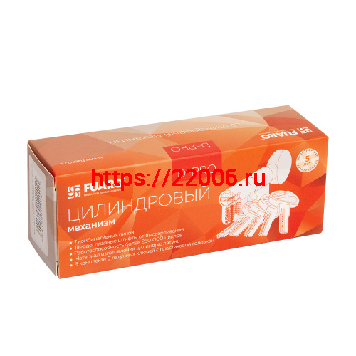 Цилиндровый Fuaro (Фуаро) механизм (D-PRO502/70) D-PRO5002KnobRL70(30+10+30) SSG-39 сатинированное золото 5Key фото 2 Цилиндровый Fuaro (Фуаро) механизм (D-PRO502/70) D-PRO5002KnobRL70(30+10+30) SSG-39 сатинированное золото 5Key фото 2