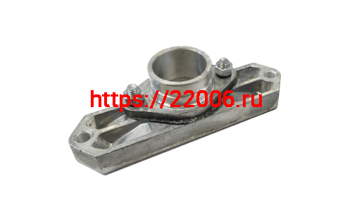 Патрубок карбюратора Буран с переходником Mikuni (половинка Лодочки)