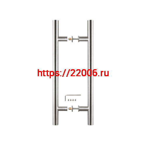 Ручка-скоба Fuaro (Фуаро) PULL.PH25/300.22 INOX 304 (PH-22-25/300-INOX) фото 5 Ручка-скоба Fuaro (Фуаро) PULL.PH25/300.22 INOX 304 (PH-22-25/300-INOX) фото 5