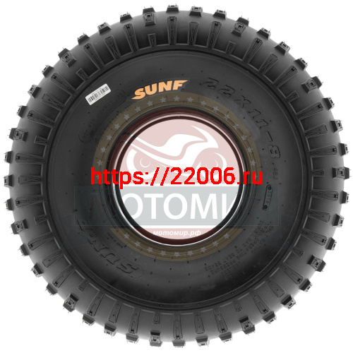 Покрышка ATV  8" 22 х 11,00 - 8 (А-011) без камеры, задние SUN.F фото 3