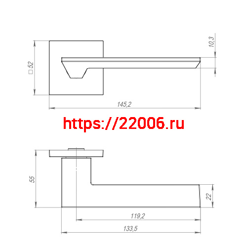 Ручка Ajax (Аякс) раздельная K.JS51.UNITY (UNITY JS) SSG-39 сатинированное золото фото 2 Ручка Ajax (Аякс) раздельная K.JS51.UNITY (UNITY JS) SSG-39 сатинированное золото фото 2