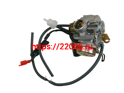 Карбюратор 4х такт. 161QMJ (GY6-180) (c подогревом) DINGO 180 Карбюратор 4х такт. 161QMJ (GY6-180) (c подогревом) DINGO 180