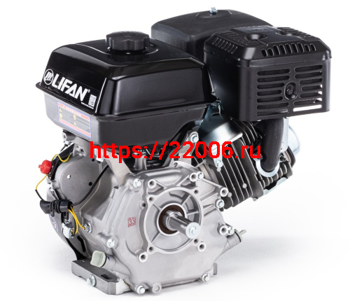 Двигатель LIFAN 15 л.с. 190F (420) (вал d25 мм) с катушкой освещения 12В 7А 84Вт фото 3