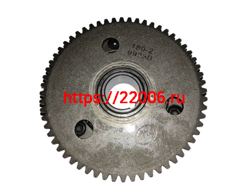 Шестерня обгоной муфты электростартера GY6-180 1P62F WD180 (162F.06.310) фото 2 Шестерня обгоной муфты электростартера GY6-180 1P62F WD180 (162F.06.310) фото 2