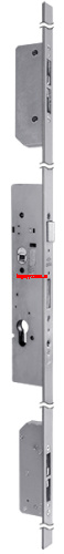 Multitop Cisa (Чиза) MAX 49658.35.0 механич., U-образная пл. 24x5 inox backset 92 Multitop Cisa (Чиза) MAX 49658.35.0 механич., U-образная пл. 24x5 inox backset 92