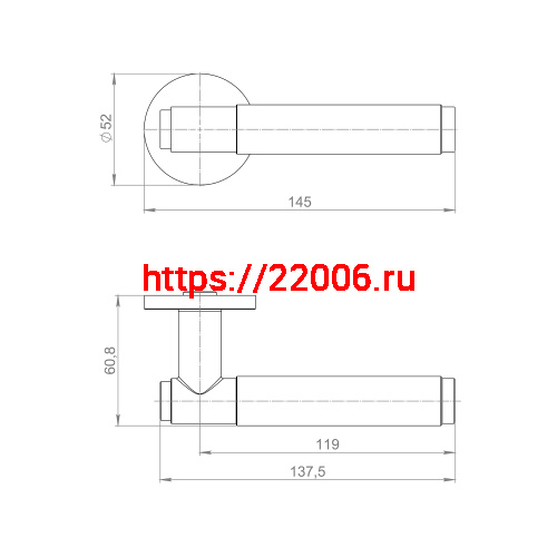 Ручка Armadillo (Армадилло) раздельная R.URS52.ROLL FSG-39 флорентийское золото фото 2