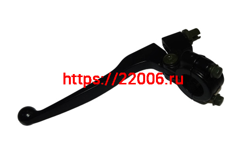 Рычаг сцепления TTR125, Fighter125 в сборе с кронштейном, НЕ складной Рычаг сцепления TTR125, Fighter125 в сборе с кронштейном, НЕ складной