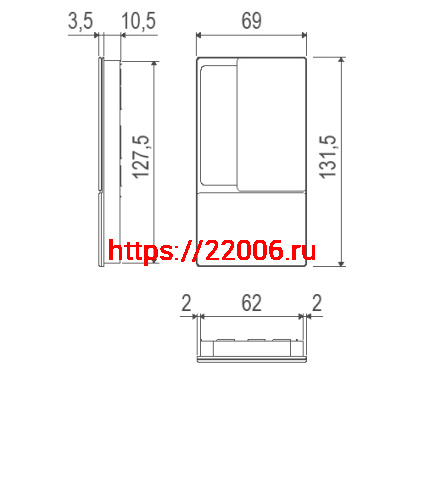 B30003.01.93 AGB (АГБ) Ручка WAVE под цилиндр (черный), для раздвижных дверей фото 2 B30003.01.93 AGB (АГБ) Ручка WAVE под цилиндр (черный), для раздвижных дверей фото 2