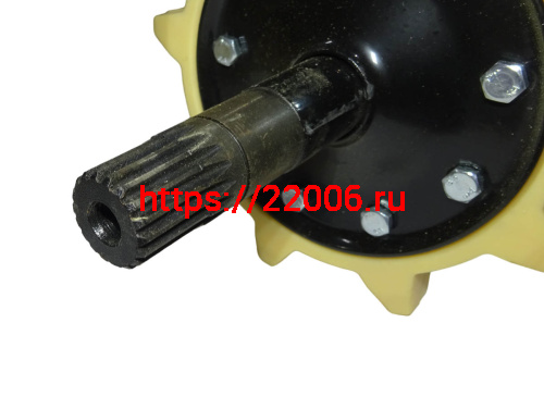 Вал ведущий мотобусировщика (со звездочками) 380мм, Дельта, Белка, Буран фото 2 Вал ведущий мотобусировщика (со звездочками) 380мм, Дельта, Белка, Буран фото 2