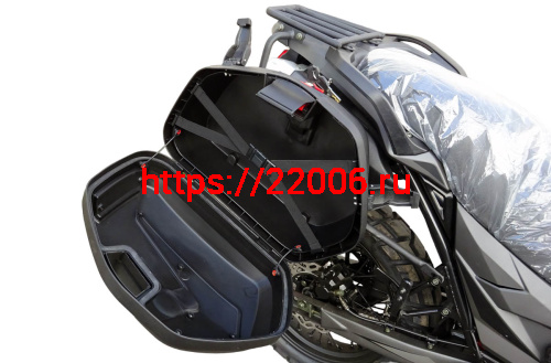 Кофры боковые (комплект 2 штуки) для мотоцикла MIRAGE (ТЭККЕН) фото 6