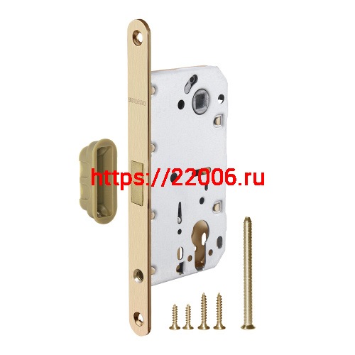 Корпус Fuaro (Фуаро) врезного замка MAGNM85C-50 (M85C-50) SSG сатинированное золото