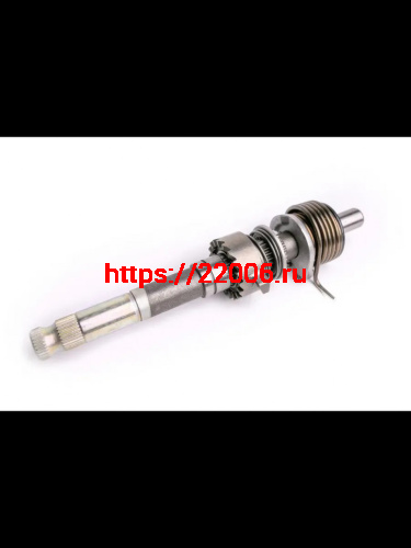 Вал кикстартера в сборе KAYO двиг. YX140см3