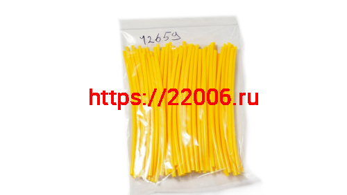 Накладки на спицы "Spoke Skins" 17/14 (компл.64шт) желтый Накладки на спицы "Spoke Skins" 17/14 (компл.64шт) желтый