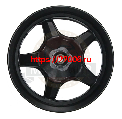 Обод 12" задний литой, барабан. тормоз WIZARD LED (5-ти лучевой) (056)