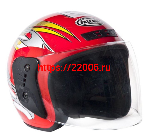 Шлем открытый FALCON XZH03 (Колобок) с забралом, размер L (63-64) (18 шт!! В КОРОБКЕ ПО 2 ШТ) Шлем открытый FALCON XZH03 (Колобок) с забралом, размер L (63-64) (18 шт!! В КОРОБКЕ ПО 2 ШТ)