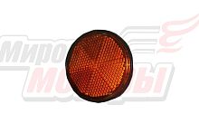 Светоотражатель (катафот) боковой, круглый Racer Sagita 2/3,Racer Lupus, WM Mantis, YB50QT-9