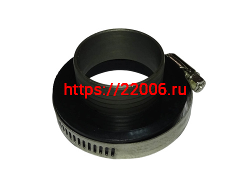 Патрубок карбюратора под нулевик, QG-KL-48-37, 48-37 мм, для карб. 26-30