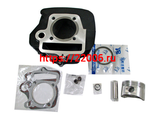 Цилиндро - поршневая группа алюминиевая TTR125 153FMI  d-52.4 мм 125cc pin-13