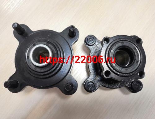 Ступица колеса переднего TERMIT ATV 50-125 (диск) 4*88мм, D пал.кул/ступ.-17/8мм, Сальн-22*35*7 Ступица колеса переднего TERMIT ATV 50-125 (диск) 4*88мм, D пал.кул/ступ.-17/8мм, Сальн-22*35*7