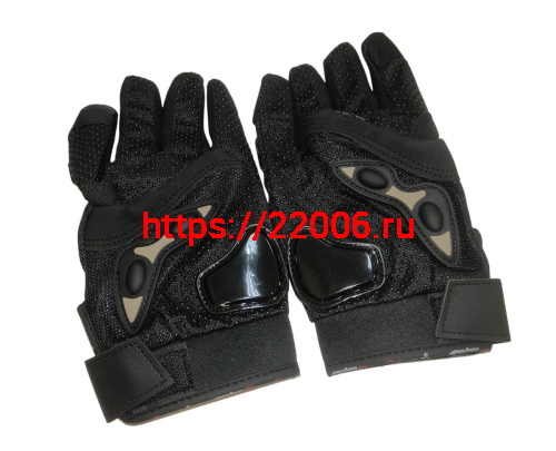 Перчатки PRO-BIKER MCS-01С сенсорные(чёрные), р-р XXL фото 2