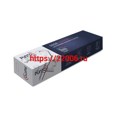 Цилиндровый Punto (Пунто) механизм Z3002Knob120(55+10+55) с вертушкой CP хром фото 2
