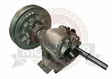 Коробка реверса мотобуксировщика (длинный ВАЛ) в СБОРЕ С ДИСКОМ РЕВЕРСА пр-во Рыбинск