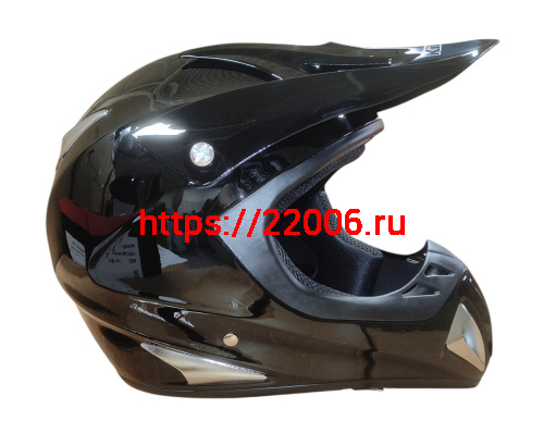 Шлем кроссовый KIRIN K27, черный, черн-бел, зелен-желт, размер XL фото 3 Шлем кроссовый KIRIN K27, черный, черн-бел, зелен-желт, размер XL фото 3