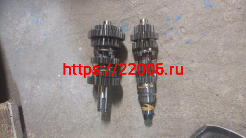 Валы КПП (первичный+вторичный) в сборе ZS 172FMM-5 (5-ступ.)