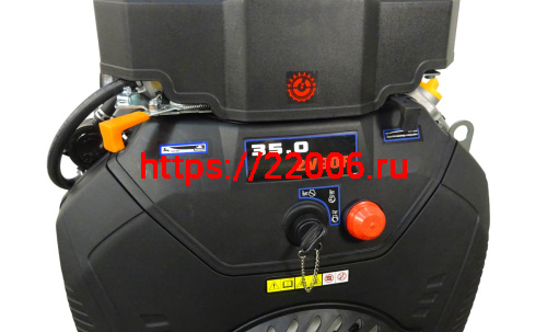 Двигатель LIFAN 35 л.с. 2V90F МЕХАН.ГАЗ, с катушкой освещения ТОЛЬКО ЭЛ.СТАРТЕР 12В 20А 240Вт. фото 2