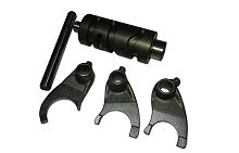 Вал червячный п/п (копирный) СВ250 в сборе с вилками (НАБОР)