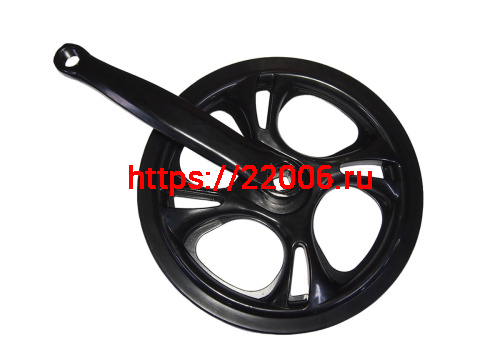 Шатуны 48Tх170мм, под квадрат, черная, защита фото 2 Шатуны 48Tх170мм, под квадрат, черная, защита фото 2