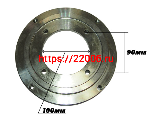 Переходник для установки на Агрос дв. LIFAN 8-9-11-13-15 л.с., посадка (4 отв х 90, цент. отв 100мм) фото 3 Переходник для установки на Агрос дв. LIFAN 8-9-11-13-15 л.с., посадка (4 отв х 90, цент. отв 100мм) фото 3