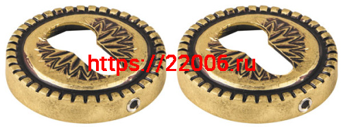 Накладка Armadillo (Армадилло) CYLINDER ET/CL-FG-10 Французское золото 2 шт. Партия1 Накладка Armadillo (Армадилло) CYLINDER ET/CL-FG-10 Французское золото 2 шт. Партия1
