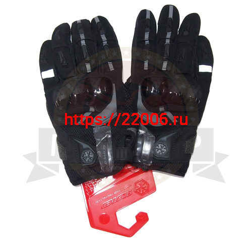 Перчатки SCOYCO (оригинал) MC-117, черные, р-р L