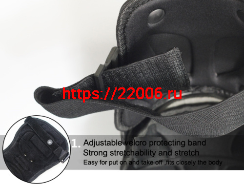 Наколенники+налокотники RIDING TRIBE HX-P15 фото 2