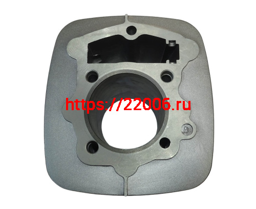 Цилиндр в сборе с поршнем 166FMM 65,5 мм (H107мм, h81мм, палец 15мм) узк. кольца фото 5