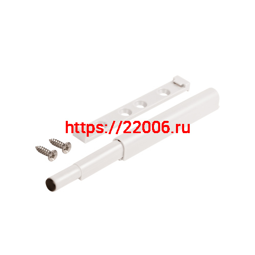 Толкатель Ajax (Аякс) мебельный пластиковый DMP-85/14P WH белый фото 4 Толкатель Ajax (Аякс) мебельный пластиковый DMP-85/14P WH белый фото 4