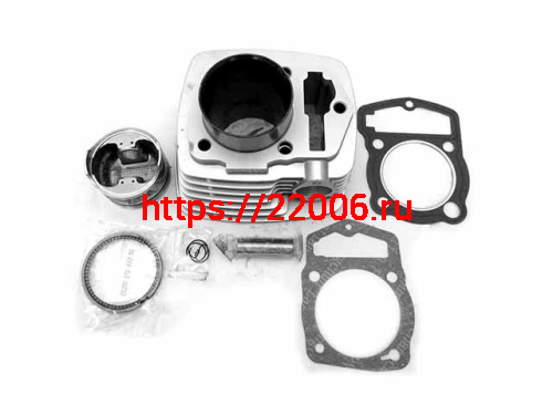 Цилиндро - поршневая группа 4Т 163FML-2(CB200-C) 200см3 d-63.5mm