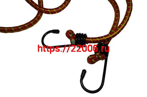 Резинка для крепления багажа (1шт*1м) с крюками фото 2