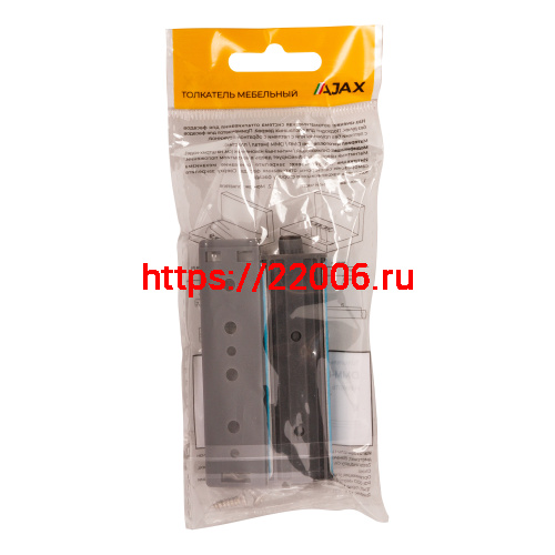 Толкатель Ajax (Аякс) мебельный металлический DMM-80/8P PN никель фото 3 Толкатель Ajax (Аякс) мебельный металлический DMM-80/8P PN никель фото 3