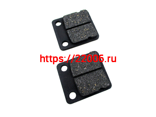 Колодки тормозные (диск, передние) TTR250, толщина накладки 4мм