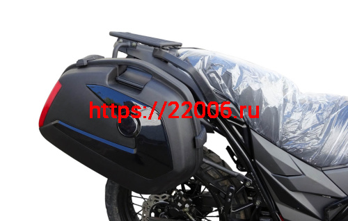 Кофры боковые (комплект 2 штуки) для мотоцикла MIRAGE (ТЭККЕН) фото 5