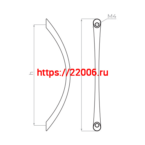 Ручка-скоба Ajax (Аякс) мебельная MB-H-004-128 мм SC сатин.хром фото 2 Ручка-скоба Ajax (Аякс) мебельная MB-H-004-128 мм SC сатин.хром фото 2