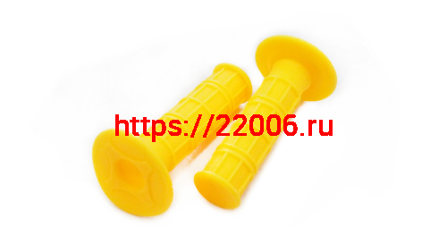 Грипсы цветные 22/24мм Желтые (L/R)