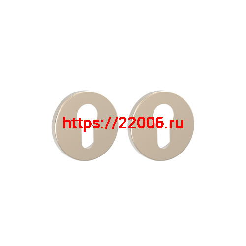 Накладка Punto (Пунто) под цилиндр ET.R.ARC.R52 (ET ARC) SN-3 мат.никель